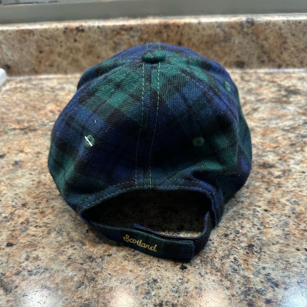 Vintage St. Andrews Old Course Golf Hat Plaid Tartan Wool NWOT New - Picture 4 of 6
